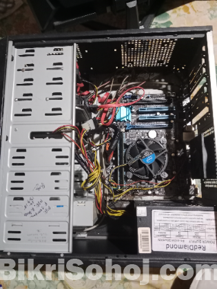 core i3 3rd gen, 8+4GB RAM, 120GB SSD,  320GB HDD